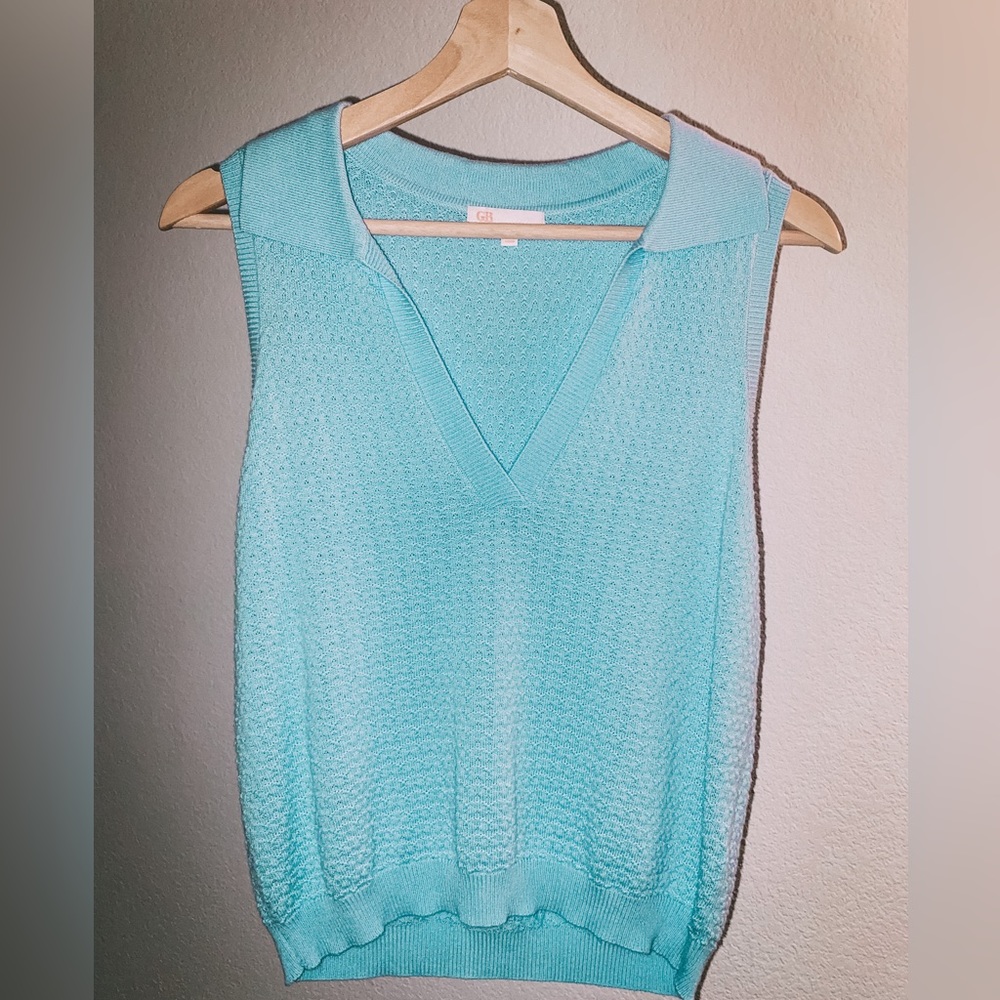 GB Blue Sweater Vest